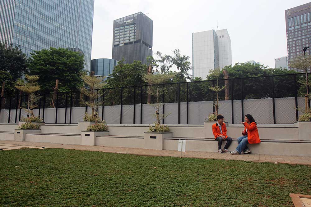  Peresmikan Ruang Terbuka Hijau di Kampus I Semanggi Atma Jaya Jakarta