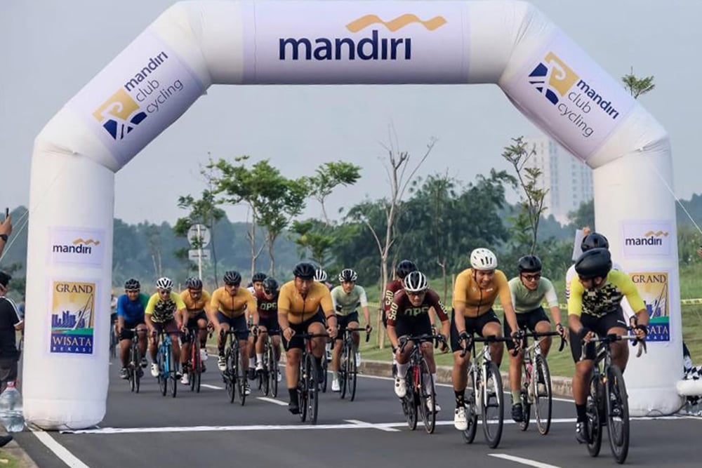  Pembalap Terbaik Bank Mandiri Beradu Cepat di Grand Wisata, Bekasi