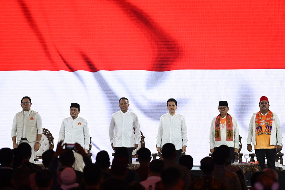  Debat Pertama Pilkada DKI Jakarta