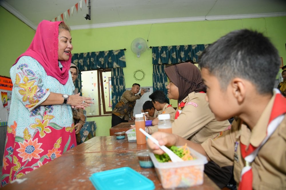  Pemkot Semarang Gelar Simulasi Makan Siang Bergizi