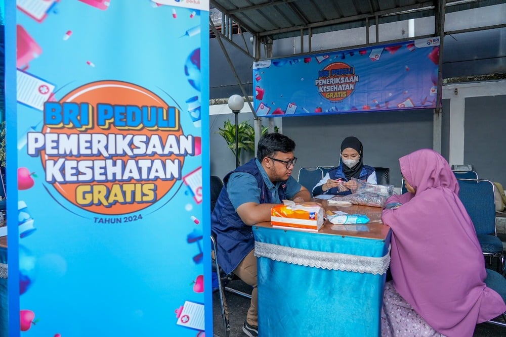  BRI Peduli Layani 13.200 Orang dengan Pemeriksaan Kesehatan Gratis