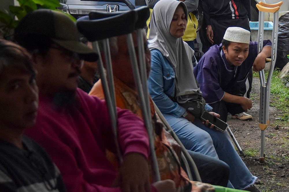  Pembagian Kaki Palsu Gratis Untuk 3.500 Orang Disabilitas di Kota Tasikmalaya