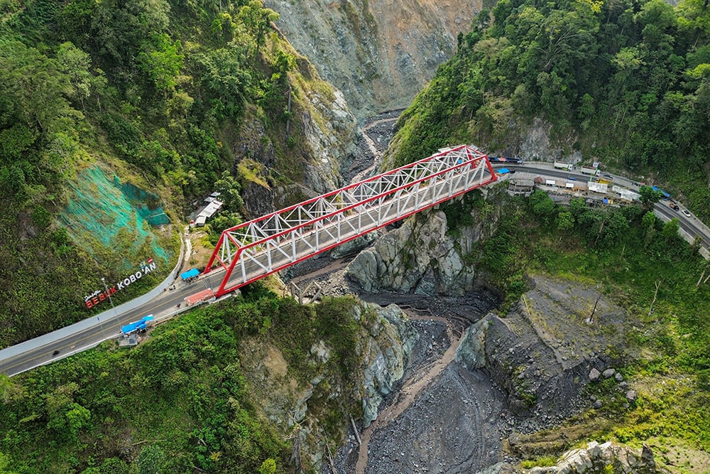  Rekor MURI Jembatan Pratt Truss Terpanjang di Indonesia