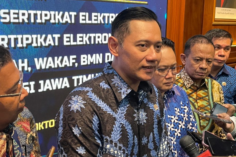  Jelang Akhir Jabatan, Menteri AHY Klaim Mafia Tanah Turun Drastis