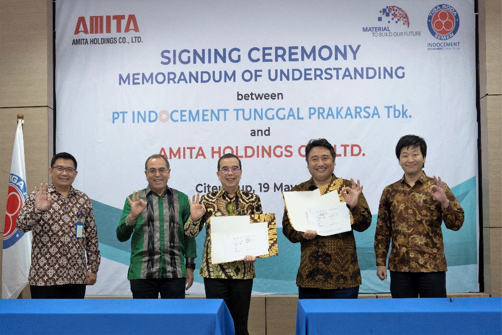  Gandeng Amita Holdings Asal Jepang, Indocement (INTP) Injeksi Modal Perusahaan JV