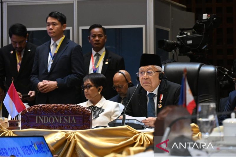  Maruf Amin Minta Asean Ikut Selesaikan Konflik di Myanmar