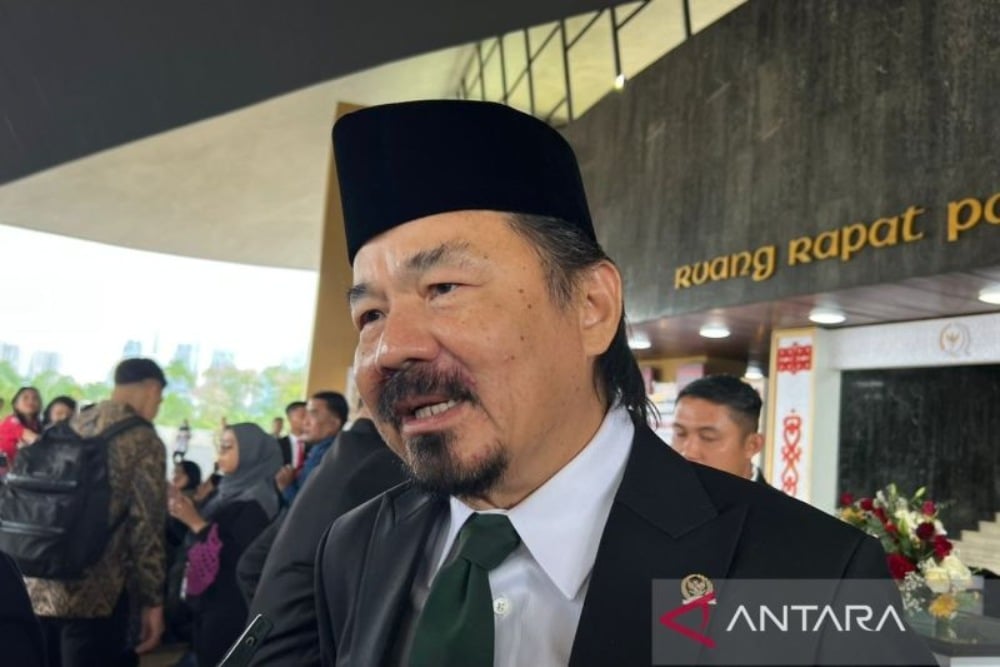Bos Lion Group sekaligus Wakil Ketua MPR RI periode 2024-2029 dari fraksi Partai Kebangkitan Bangsa (PKB) Rusdi Kirana. ANTARAFOTO