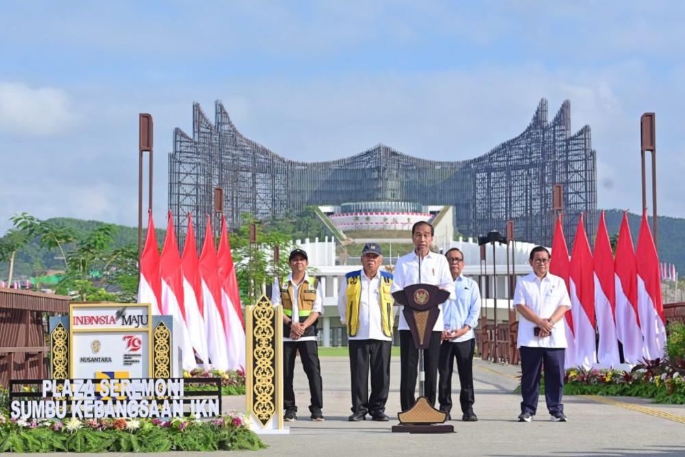  Jokowi Bakal Resmikan Istana Negara IKN Jumat 11 Oktober