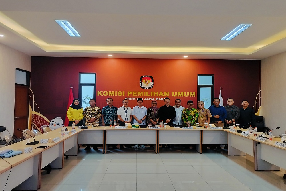 KPU Jabar gelar perumusan materi debat Pilgub mengundang perwakilan disabilitas / KPU Jabar.