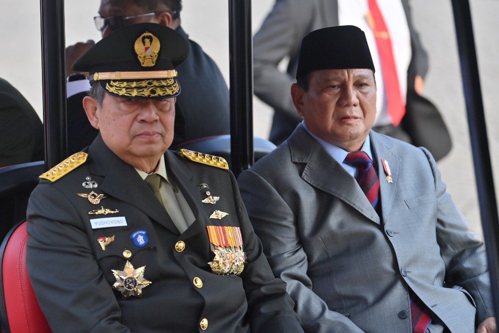  SBY Minta Prabowo Subianto Tidak Takut Dikritik