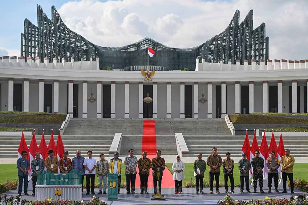  Presiden Resmikan Istana Negara dan Rumah Sakit di IKN Nusantara