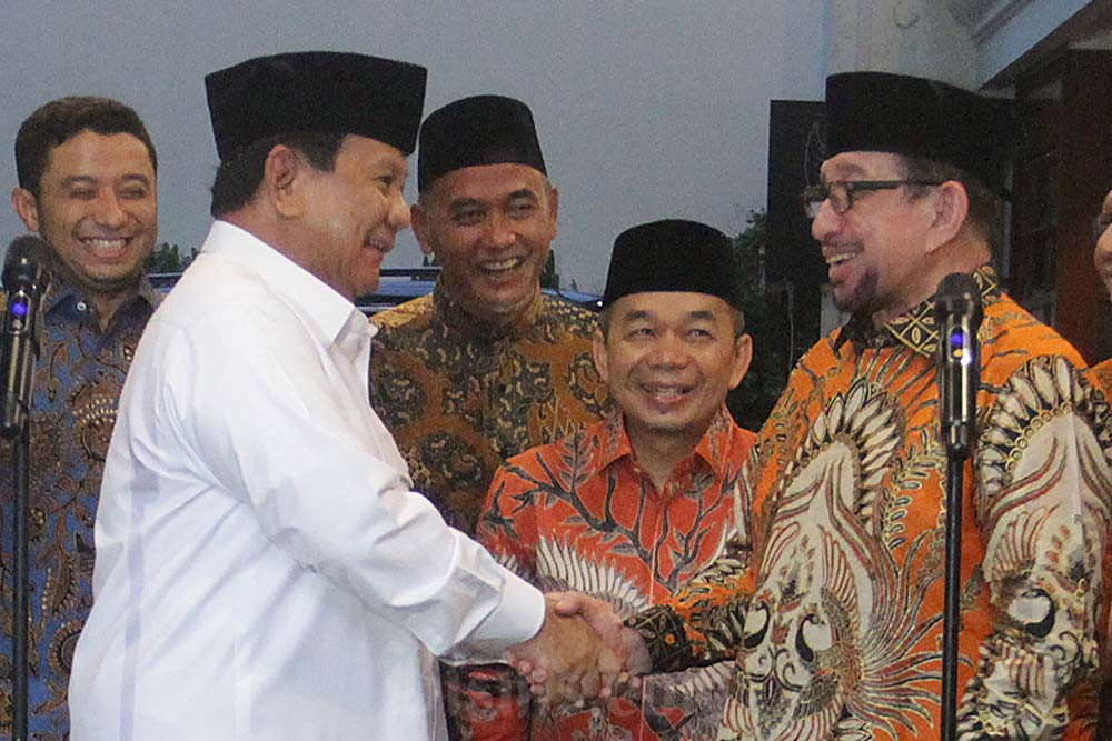  Petinggi PKS Temui Prabowo di Kertanegara