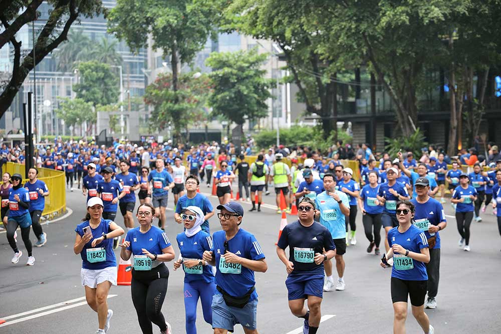  Sebanyak 5.000 Peserta wondr 5K Meriahkan wondr Jakarta Running Festival 2024