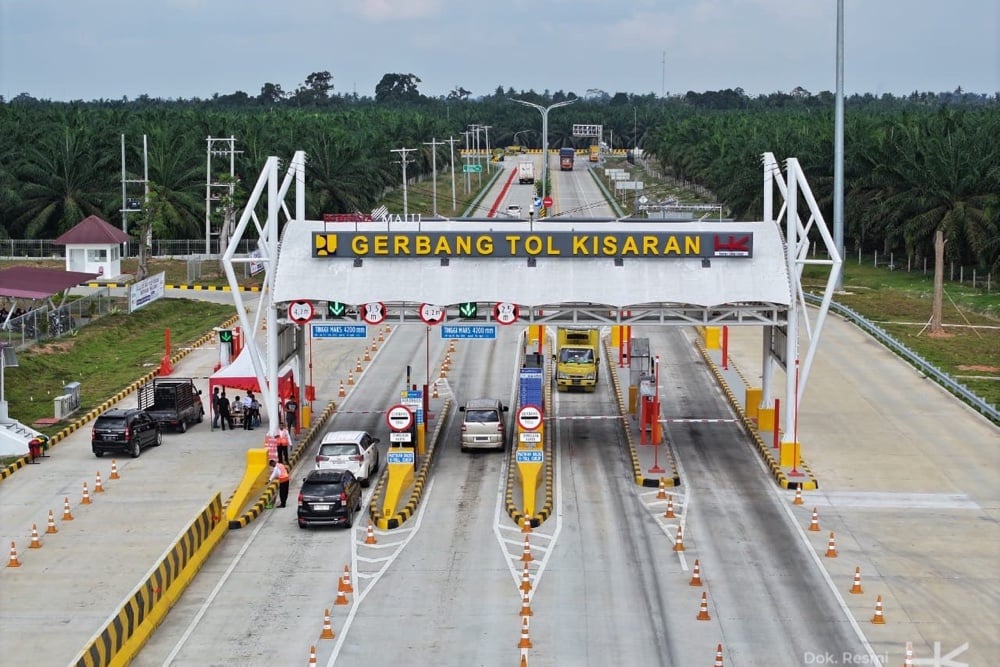  Mulai Senin (14/10) Dini Hari, Gerbang Tol Kisaran Ditutup Sementara