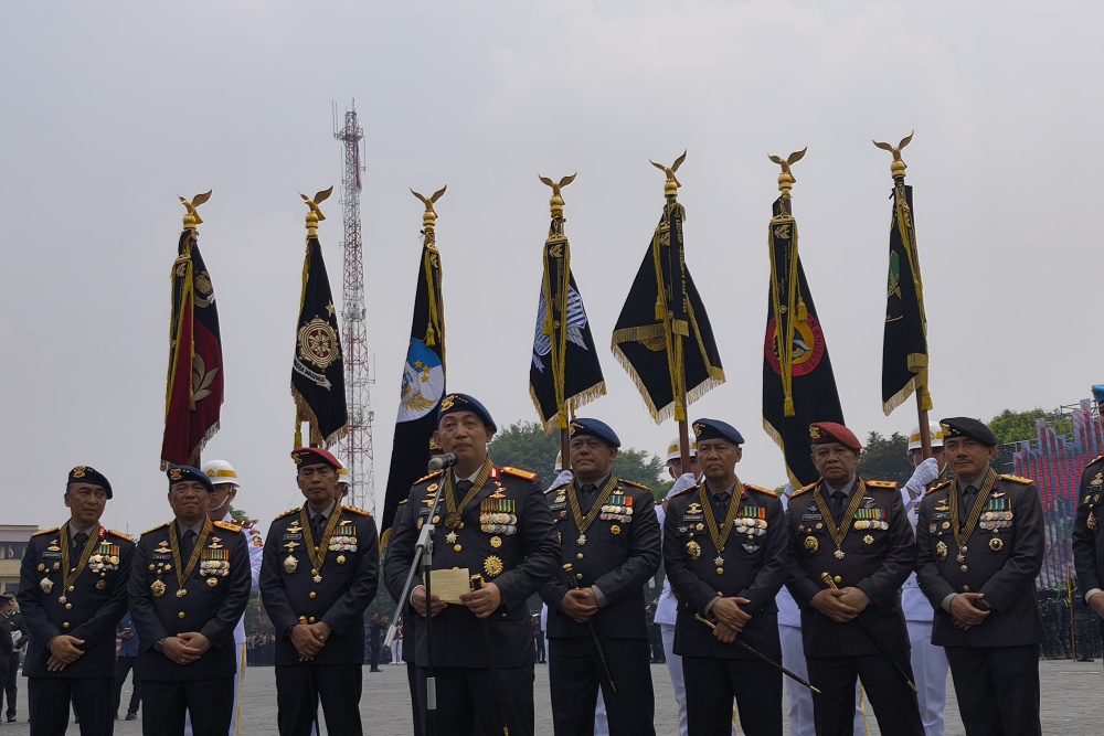  Jokowi Dapat Medali Loka Praja Samrakshana, Kapolri: Bentuk Penghormatan