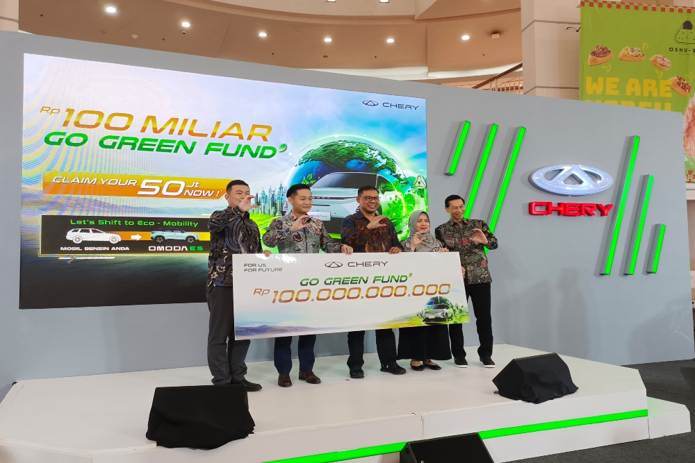  Chery Gelontorkan Rp100 Miliar untuk Konversi 2.000 Mobil Bensin ke Omoda E5