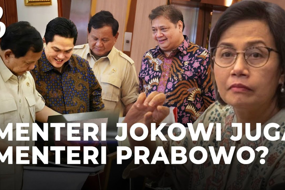  Sri Mulyani, Erick Thohir, Airlangga Hartarto Masuk Kabinet Prabowo