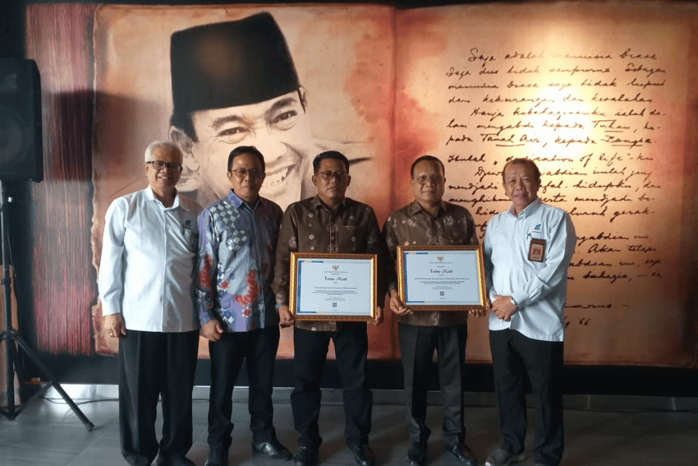  Terapkan Aplikasi Srikandi di Muba, Apdesi Bayung Lencir Raih Penghargaan dari Badan Arsip Nasional