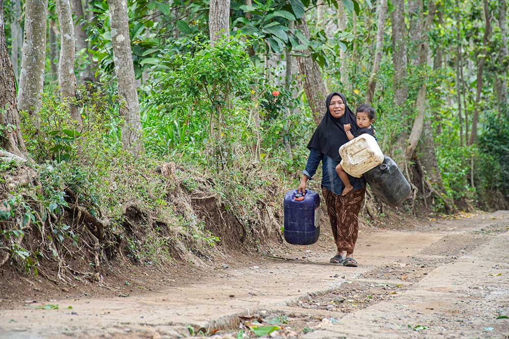  Puluhan Desa di Lumajang Jawa Timur Terdampak Kekeringan