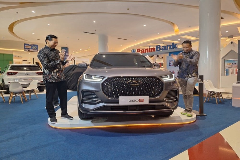  Mobil China Chery Tiggo 8 Resmi Dipasarkan di Makassar