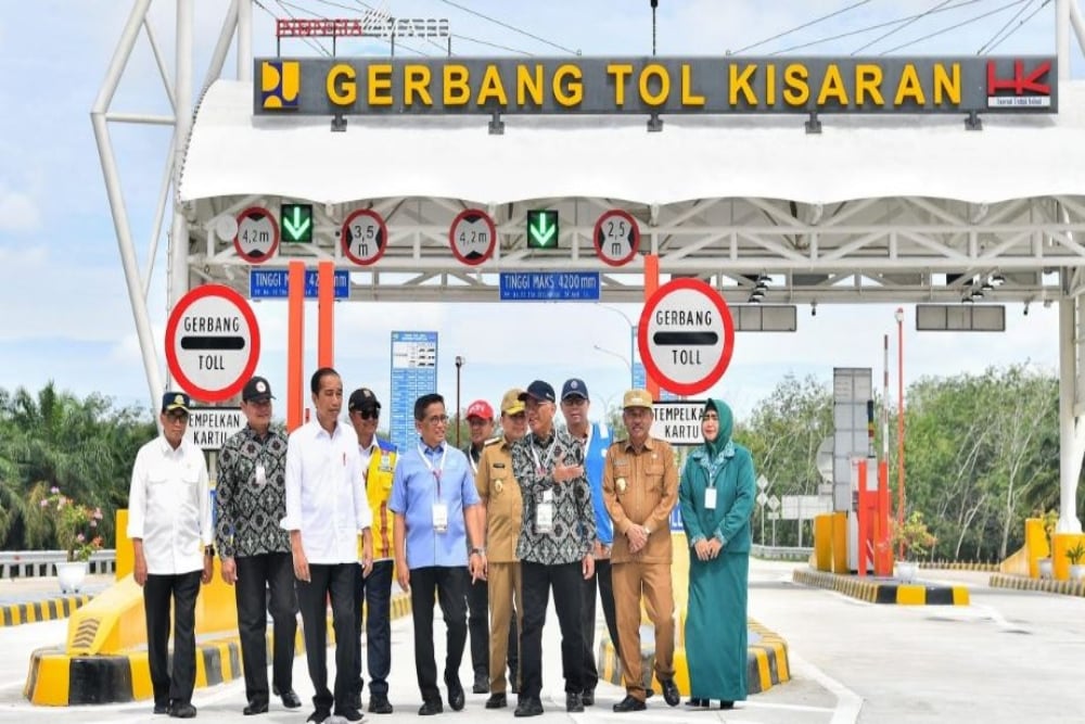  Jokowi Resmikan 2 Ruas Tol Jelang Lengser