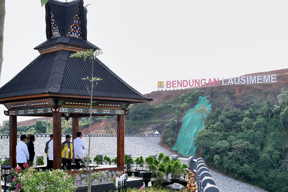  Jokowi Sebut Bendungan Lau Simeme Bisa Kurangi Banjir di Medan