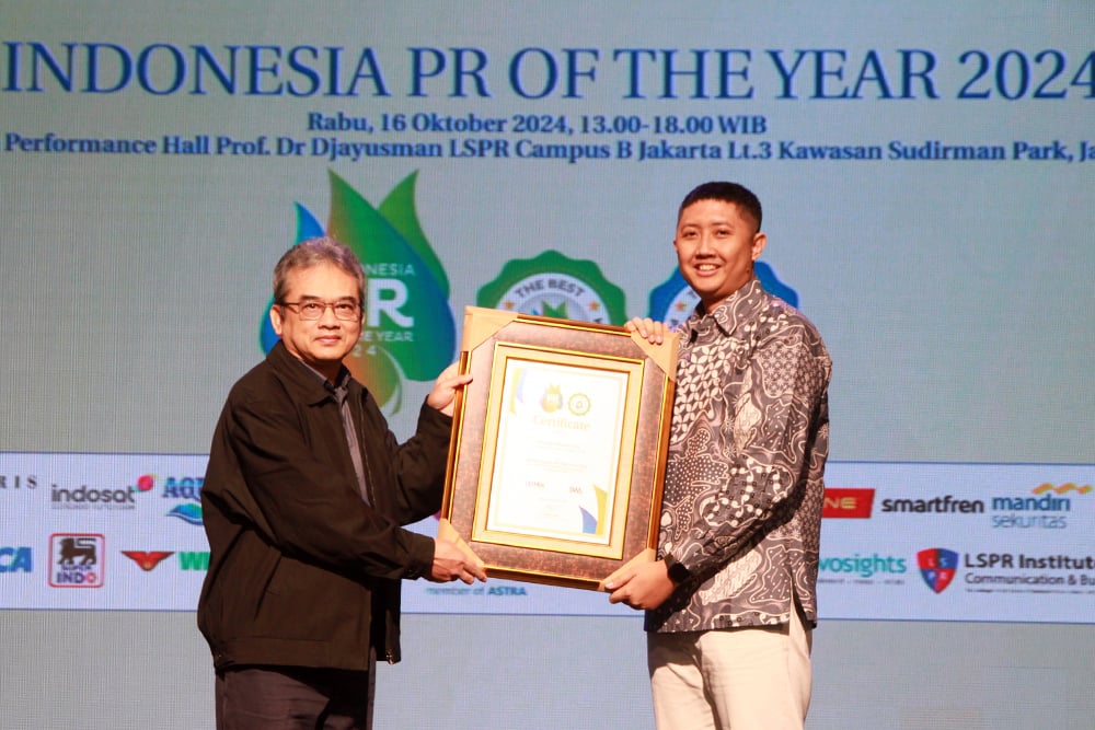  Ajang Indonesia PR of The Year 2024