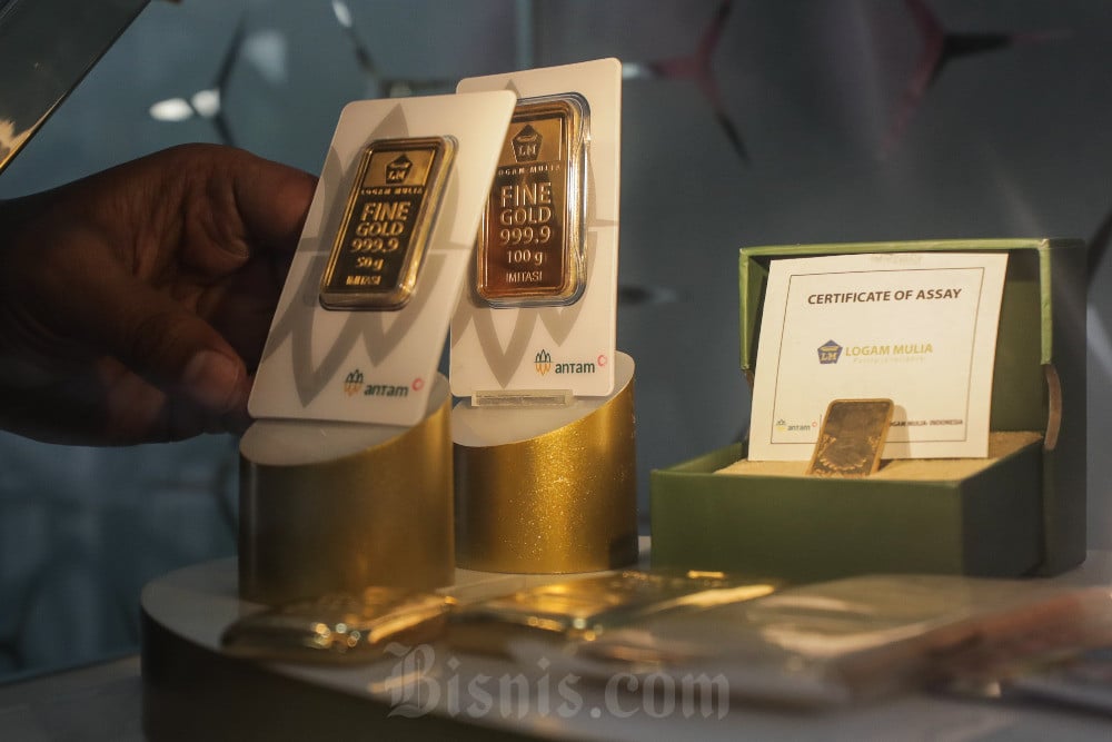  Harga Emas Antam Hari Ini Turun Jadi Rp1,49 Juta per Gram