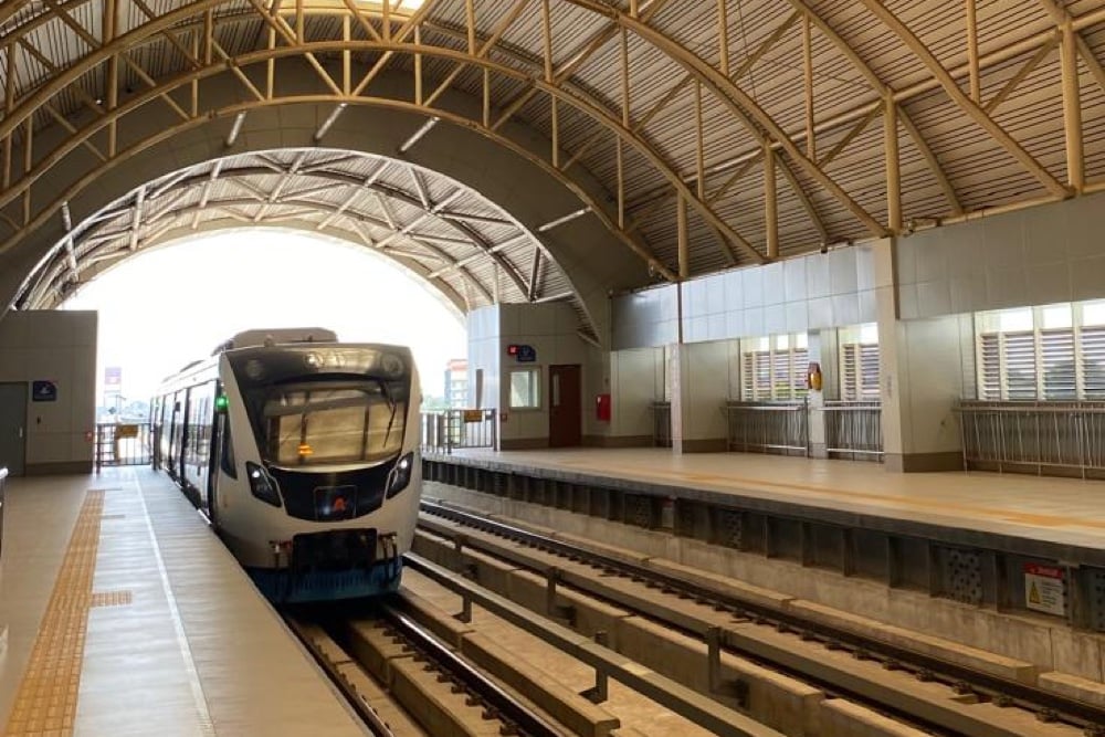  Penumpang LRT Sumsel di Triwulan III  Meningkat 5,4%