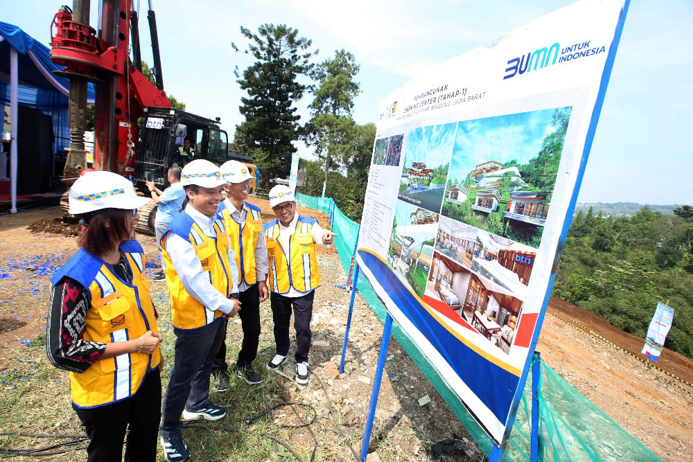  Pembangunan Learning Center dan Dormitory Eksekutif di Bandung