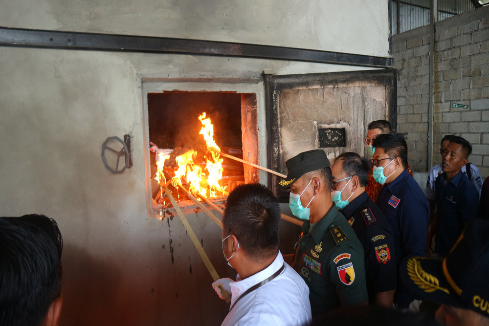  Bea Cukai Malang Musnahkan 17.474.692 Batang Rokok Ilegal