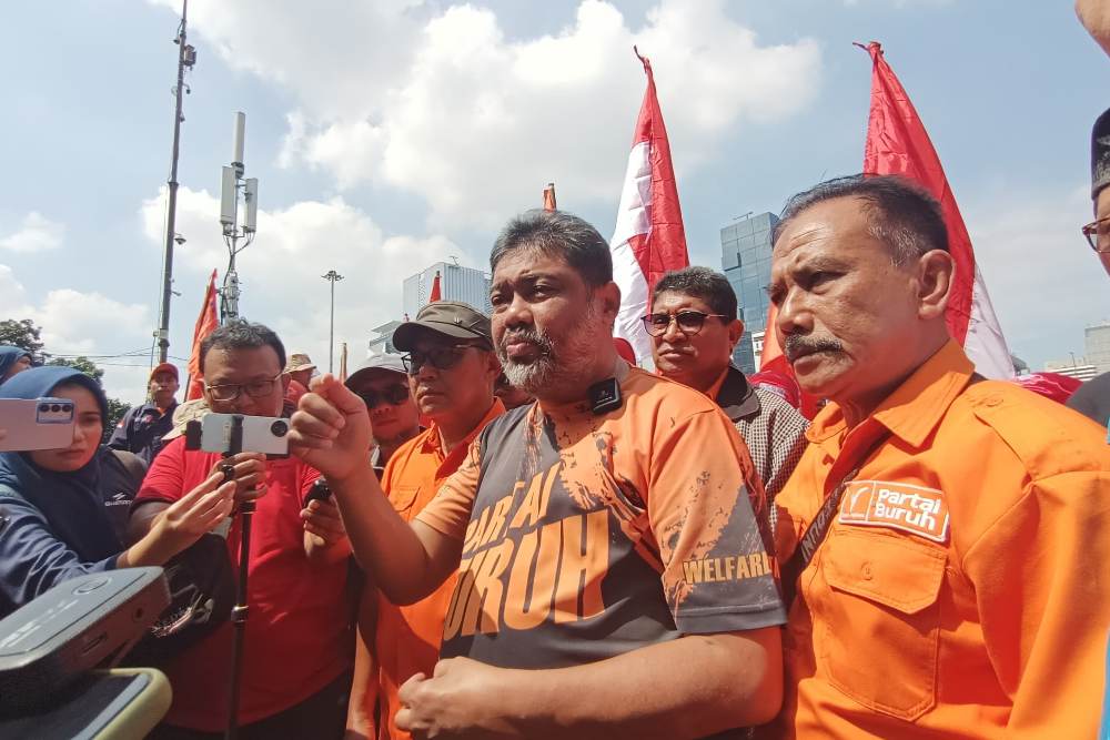  Buruh Ancam Mogok Nasional Usai Demo Besar-besaran 24-31 Oktober