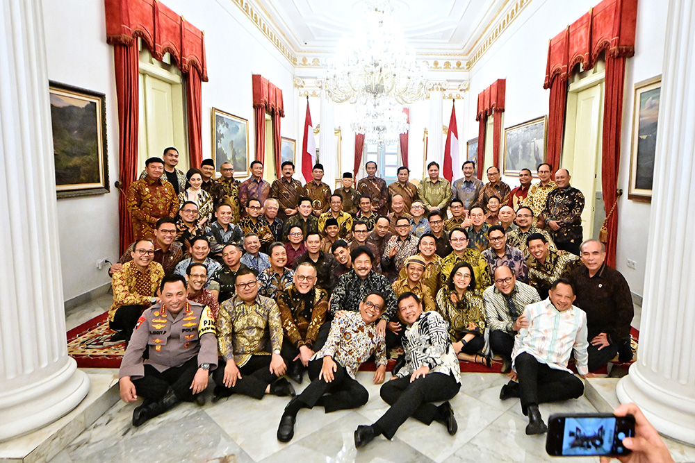  Presiden Berpamitan Dengan Jajaran Kabinet Indonesia Maju