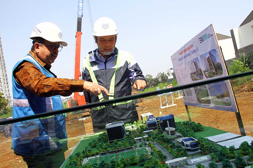  Usung Konsep Ramah Lingkungan, BTN Lakukan Groundbreaking Ecopark Gandul