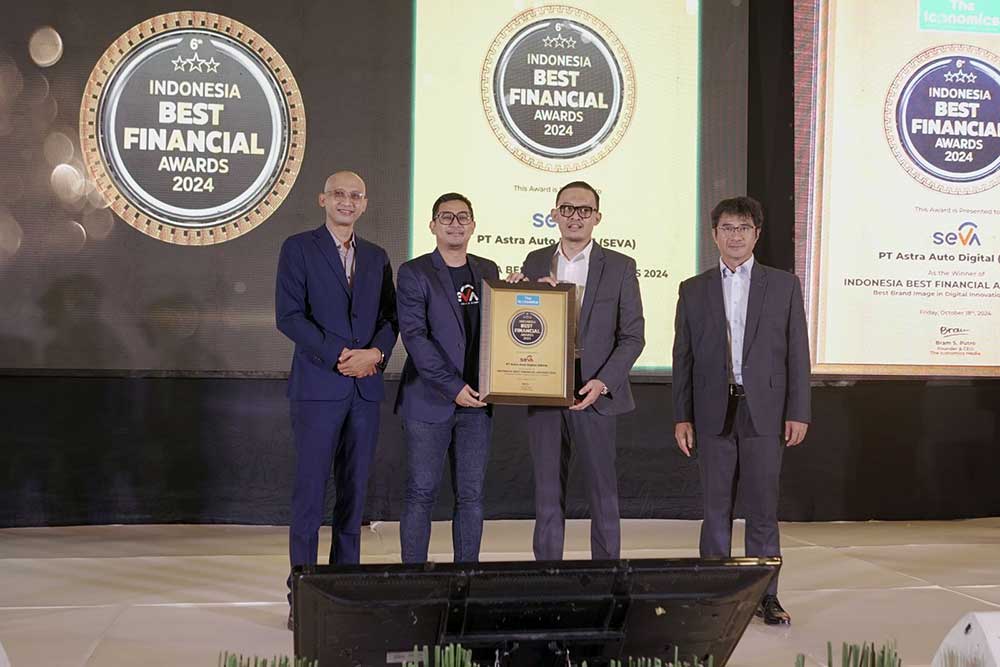  SEVA Raih Penghargaan di 6th The Iconomics Financial Awards 2024 untuk Inovasi Digital dalam Penguatan Brand yang Kedua Kalinya