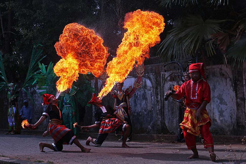  Festival Budaya Benteng Somba Opu 2024 di Makassar