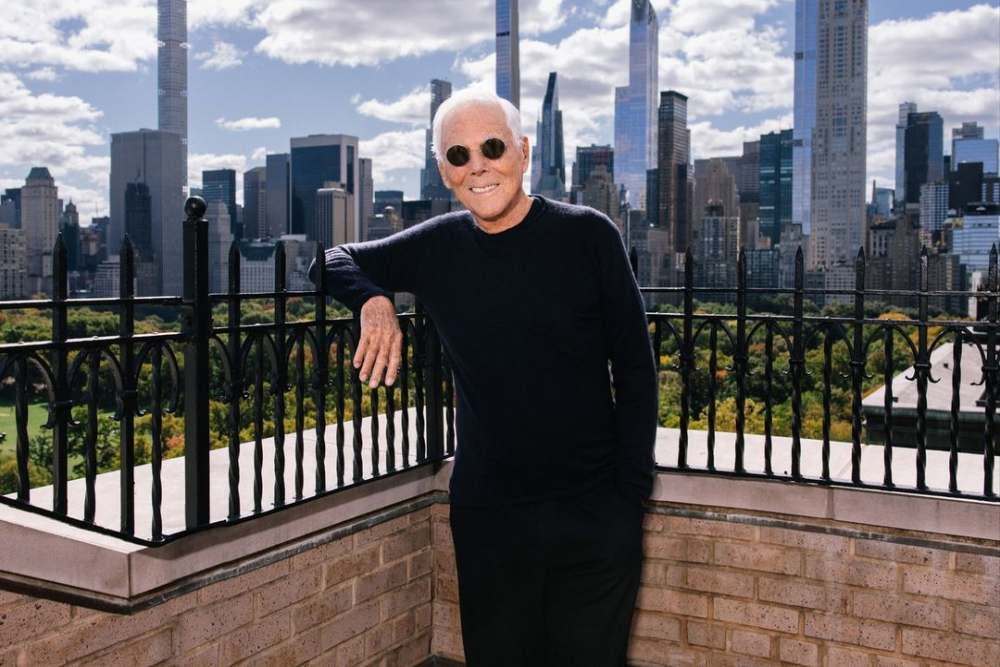  Giorgio Armani Belum Mau Pensiun di Usia 90 Tahun