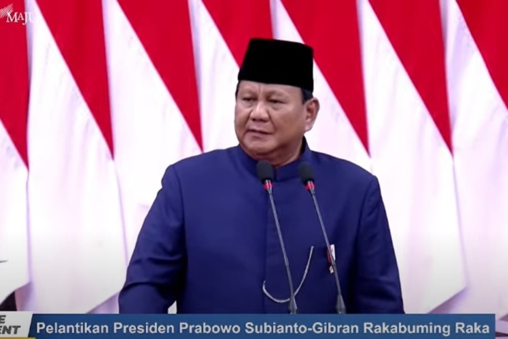  Detik-Detik Pidato Perdana Prabowo Subianto Jadi Presiden, Ini Pidato Jokowi pada 2014 dan 2019