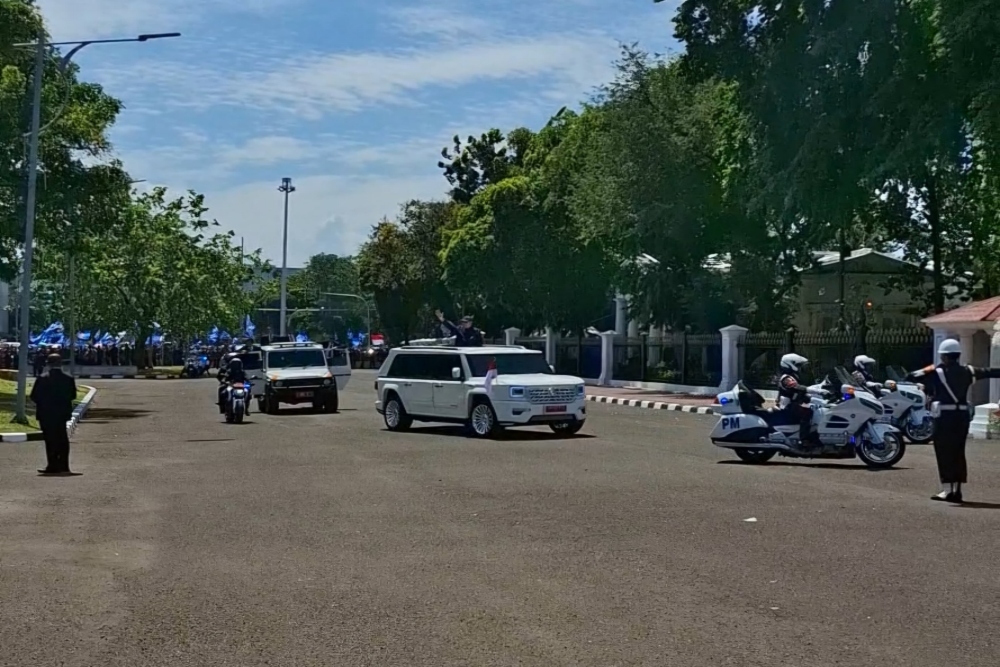  Momen Perdana Prabowo Tiba di Istana Negara Sebagai Presiden