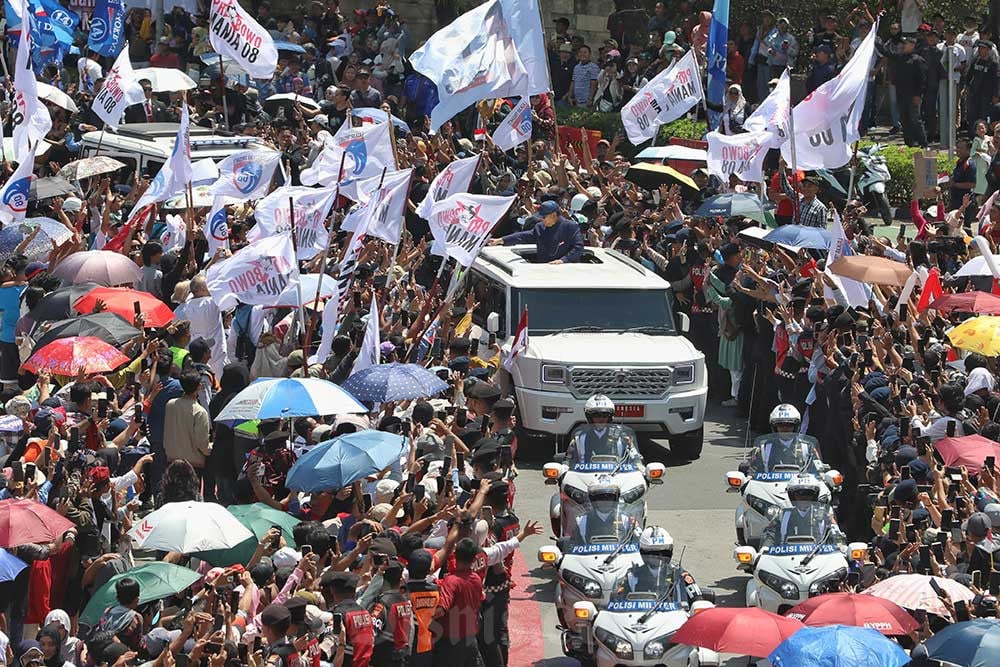  Pedagang Cilik Ketiban Cuan Pesta Rakyat Sambut Prabowo-Gibran