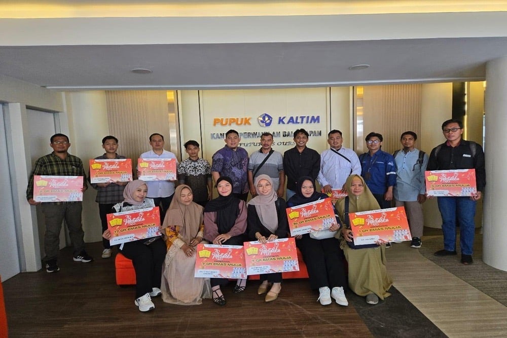  Tingkatkan Loyalitas Pelanggan, 20 Distributor Pupuk Kaltim Raih Reward