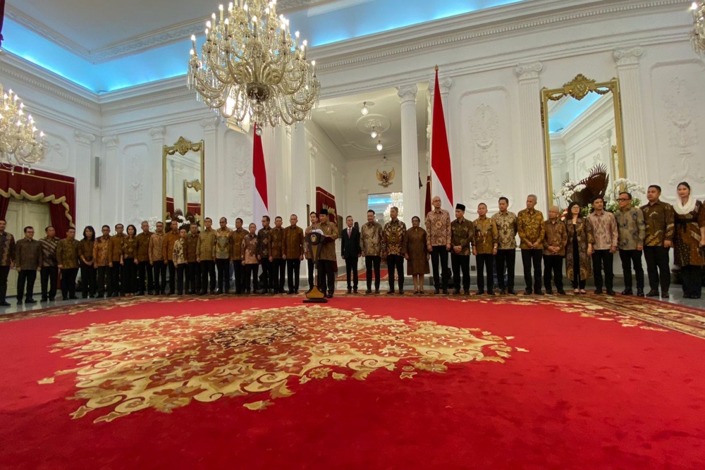  Sah! Prabowo Umumkan 56 Wakil Menteri, Ini Susunan Lengkapnya