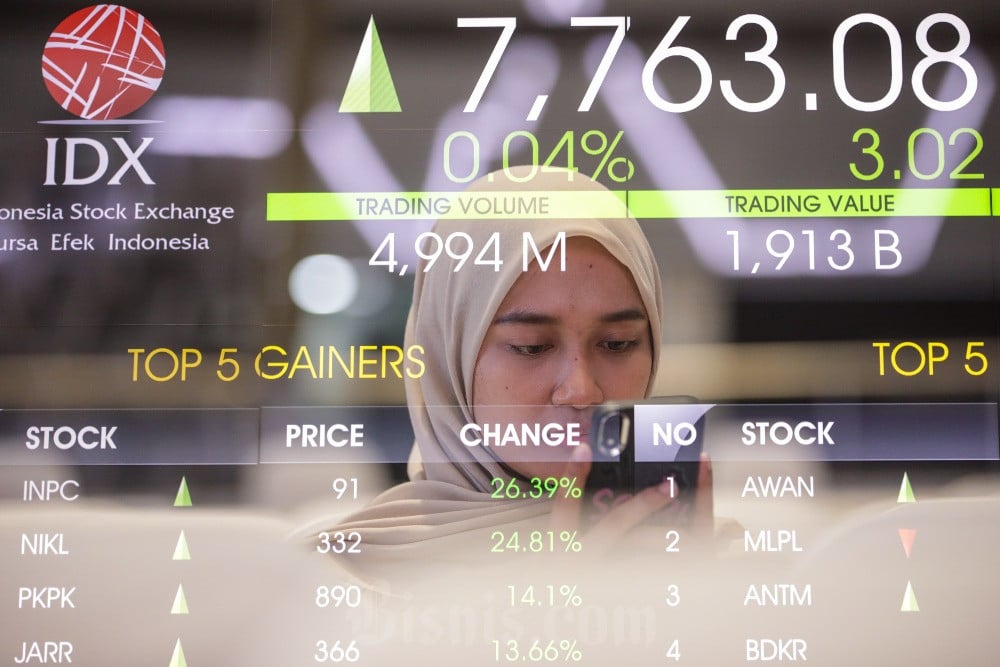  Indeks Harga Saham Gabungan (IHSG) Dibuka Menguat