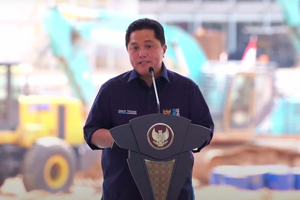  Erick Thohir Pimpin Kementerian BUMN dengan 3 Wamen