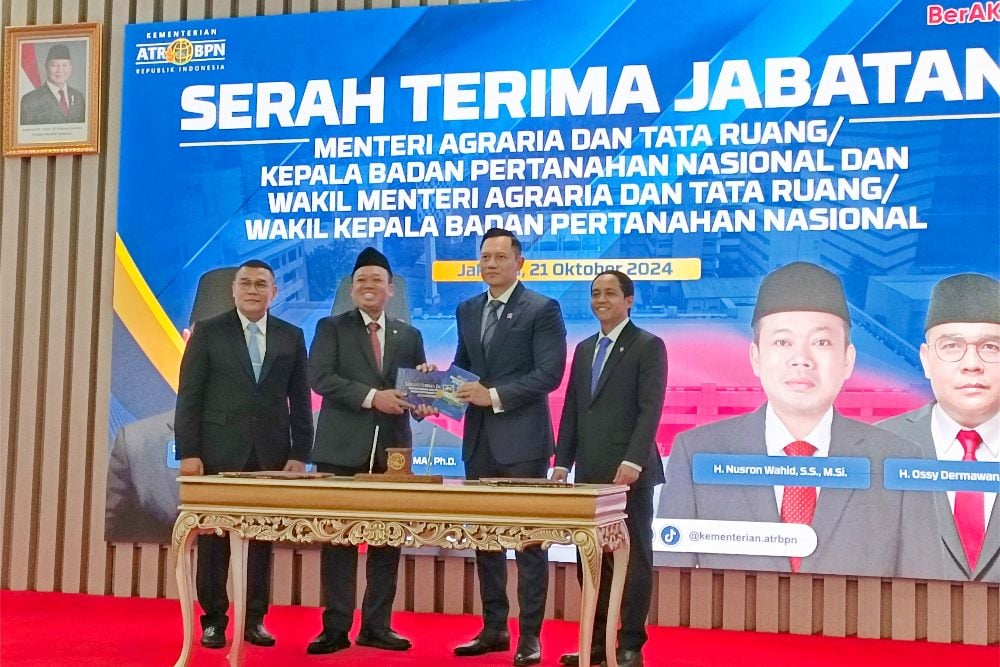  Resmi Jadi Menteri ATR/BPN, Nusron Wahid Komitmen Lanjutkan Program AHY