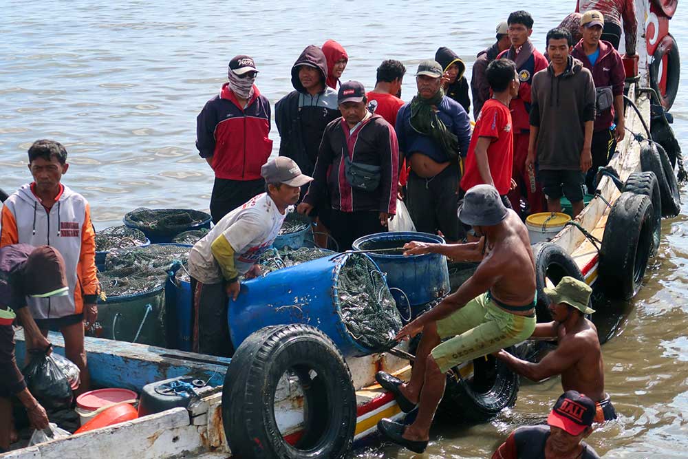  Hasil Tangkapan Ikan Nelayan di Jawa Timur Melimpah Akibatkan Harga Ikan Menjadi Turun