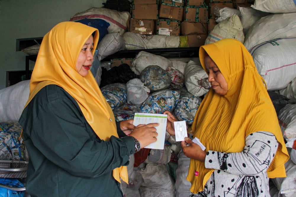  Peminat Konversi Sampah jadi Tabungan Emas Pegadaian di Bank Sampah Padang Meningkat