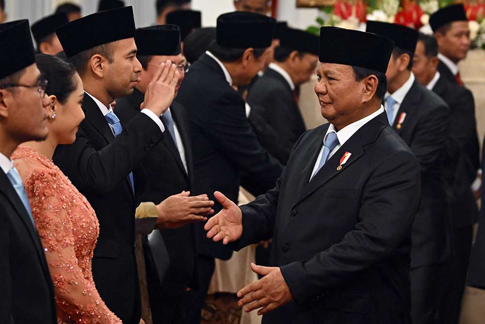  Dua Hari jadi Presiden, Prabowo Lantik 136 Pejabat Negara