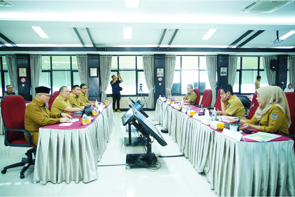 Tim Evaluator Kemendagri Apresiasi Kinerja Pj. Bupati Muba