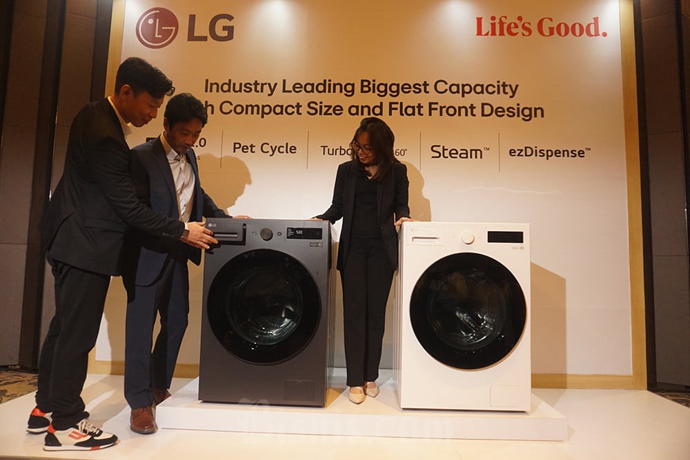  Peluncuran New LG Washing Machine AI DD 2.0